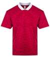 JC442 AWDis Cool Retro Sports Jersey Red / White colour image